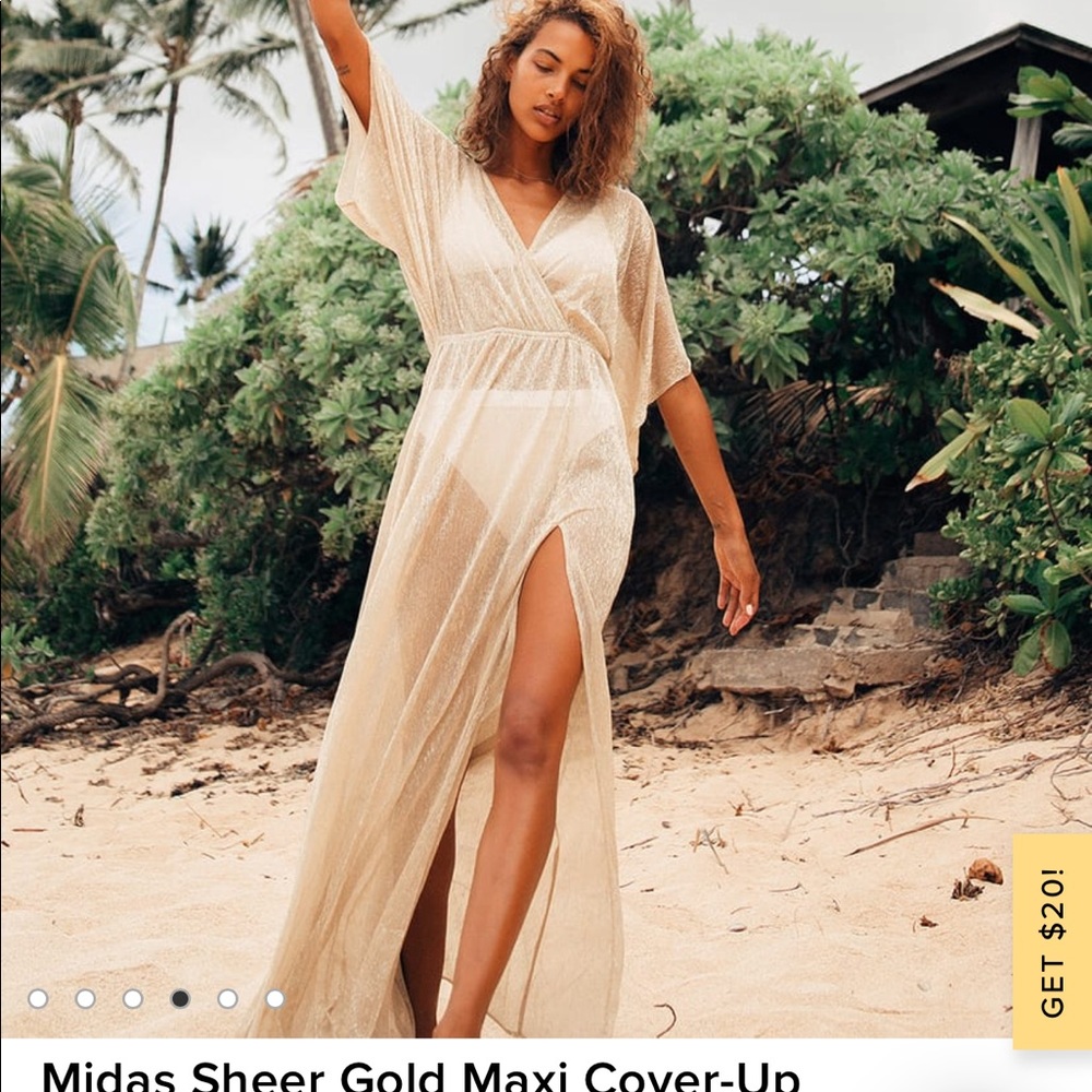 LuLus maxi dress / cover up 💫👑💫